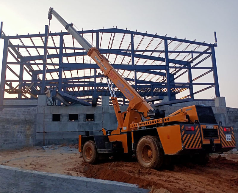 Prefabricated steel structures