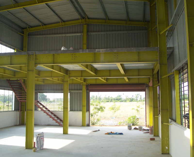Pre fab steel structures