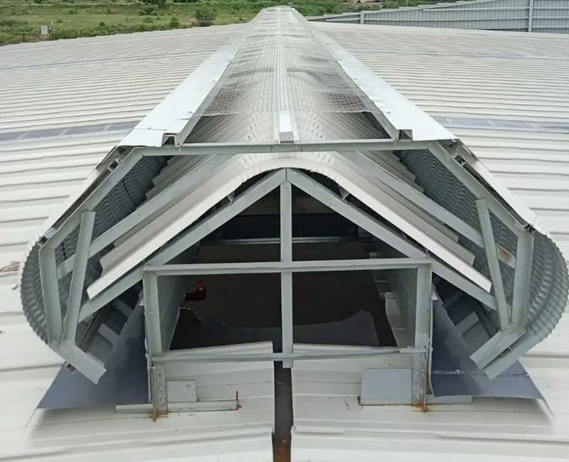 Tubular sheds